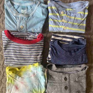 6 Tee Shirts TShirts Gap Old Navy Cat & Jack Multi Unisex